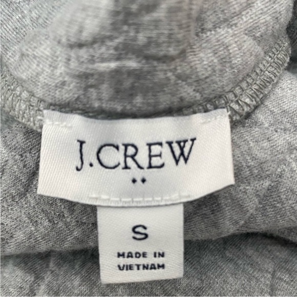 J. Crew Heather Gray Cable Knit Cowl-neck Long Sleeve Size Small - Picture 9 of 13